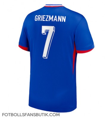 Frankrike Antoine Griezmann #7 Replika Hemmatröja EM 2024 Kortärmad